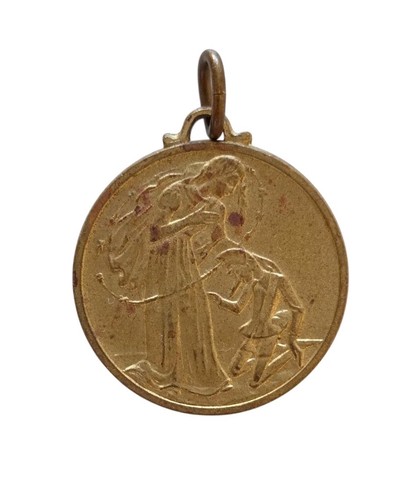 Antica medaglia pinocchio - antica,