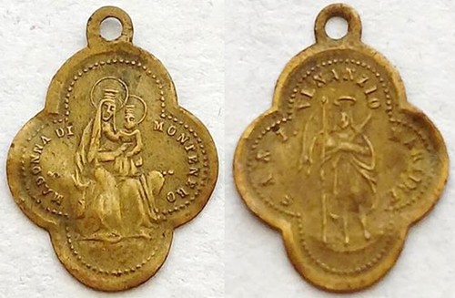 Medaglia medaglietta madonna - medaglietta,