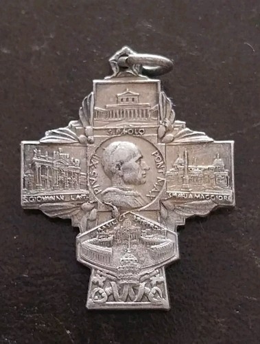 Pio xii medaglietta religiosa - pio,