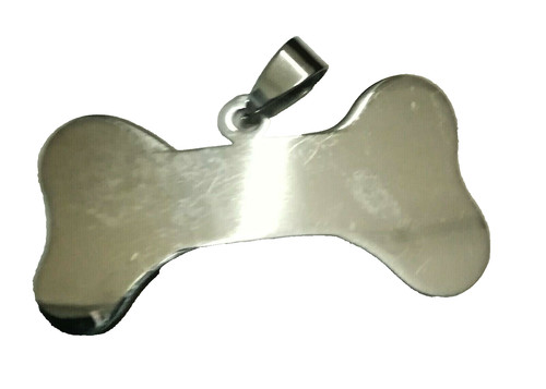 Medaglietta inox con incisione - medaglietta,
