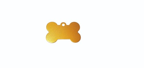 Medaglietta cane colore - , oro