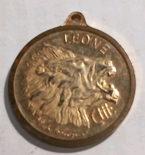 Medaglia medaglietta leone - medaglia,