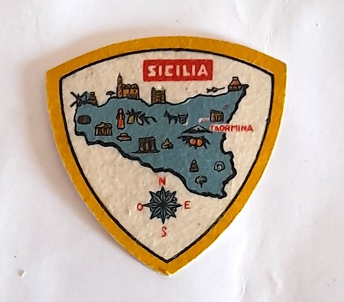 Antica medaglietta sicilia - antica,