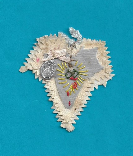 Sacro cuore medaglietta - cuore,