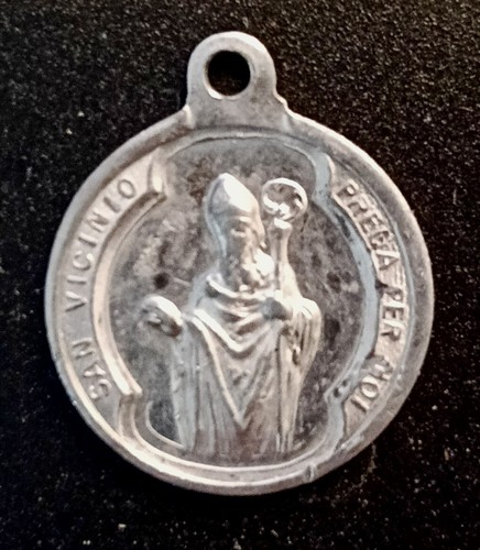 Medaglietta religiosa votiva - ,