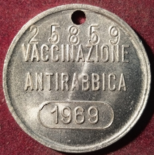 Medaglietta profilassi - medaglietta,